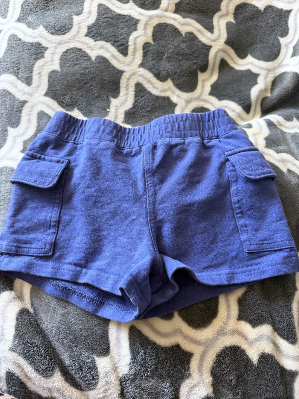 Tommy Bahama Girls' Navy Blue Elastic Waist Shorts